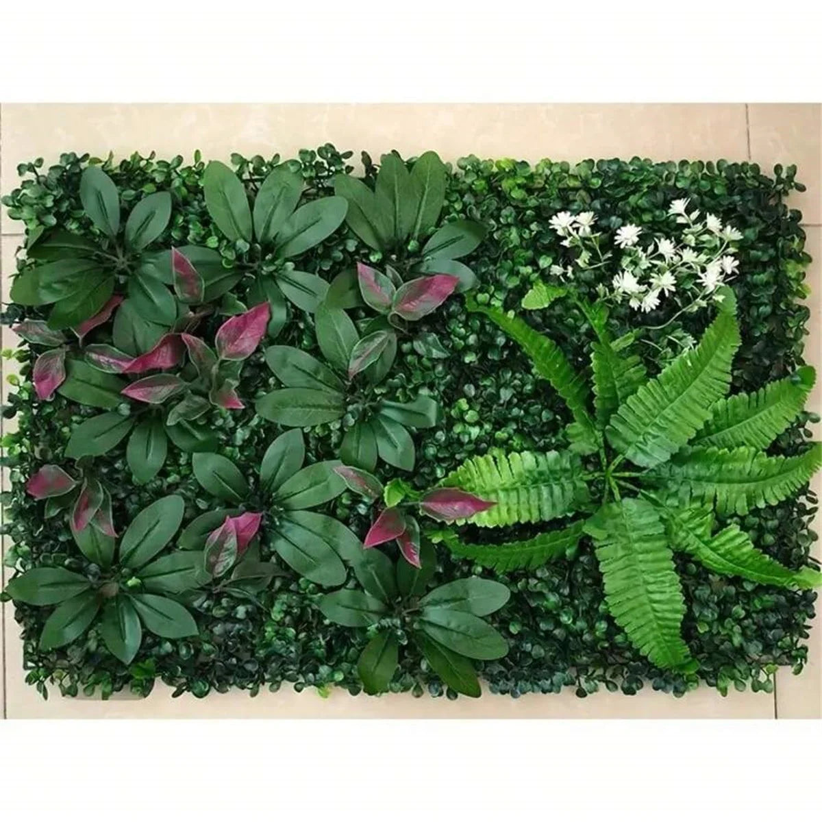 Faux Jungle Greenery Wall Panels