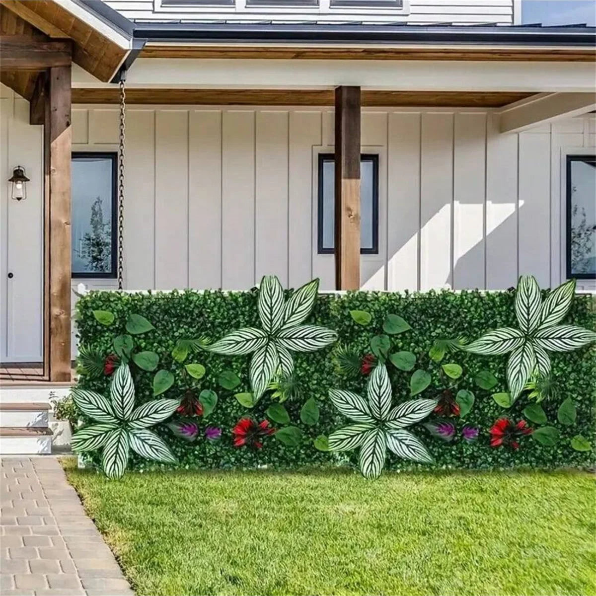 Faux Jungle Greenery Wall Panels