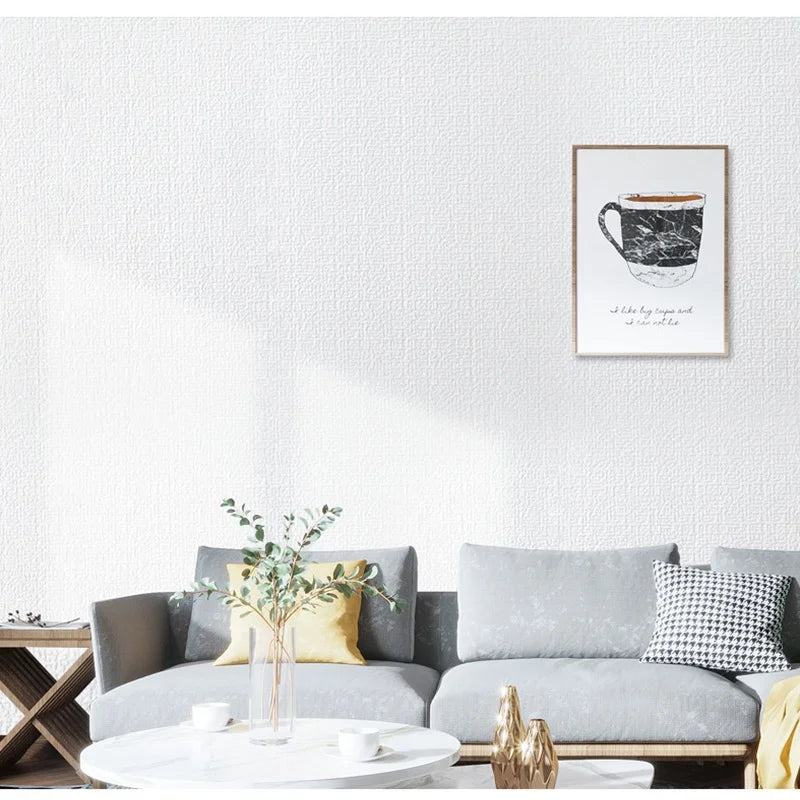 SoftClad™ Thickened Linen-Look Waterproof Wall Stickers
