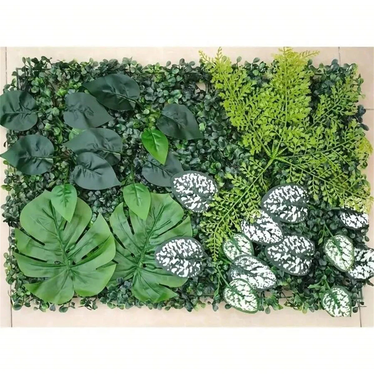 Faux Jungle Greenery Wall Panels