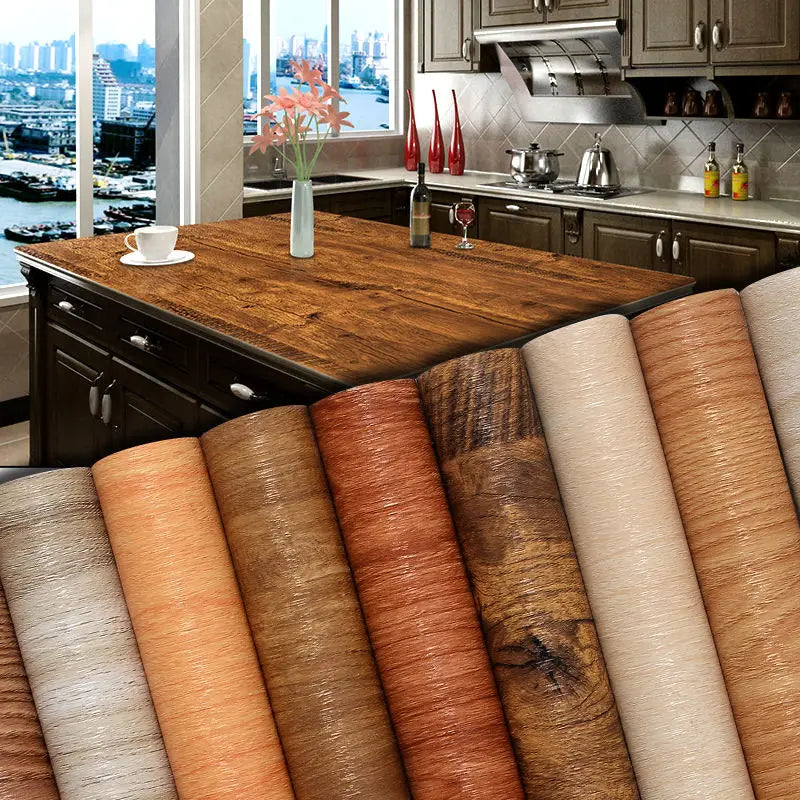 TimberFlex™ Wood Grain Self-Adhesive Vinyl Wrap
