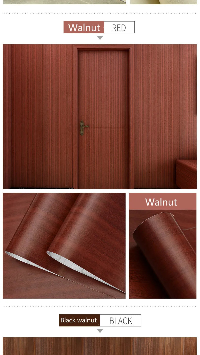 TimberFlex™ Wood Grain Self-Adhesive Vinyl Wrap