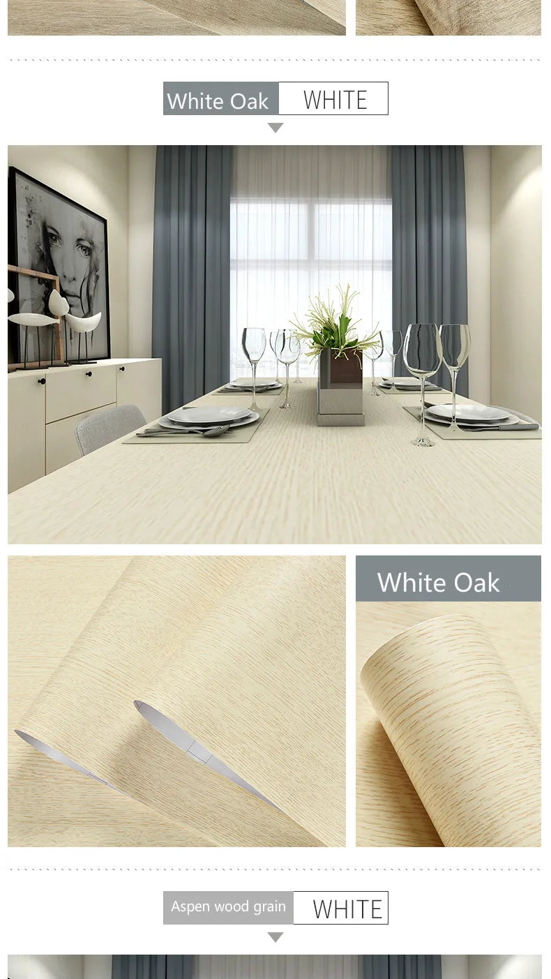 TimberFlex™ Wood Grain Self-Adhesive Vinyl Wrap