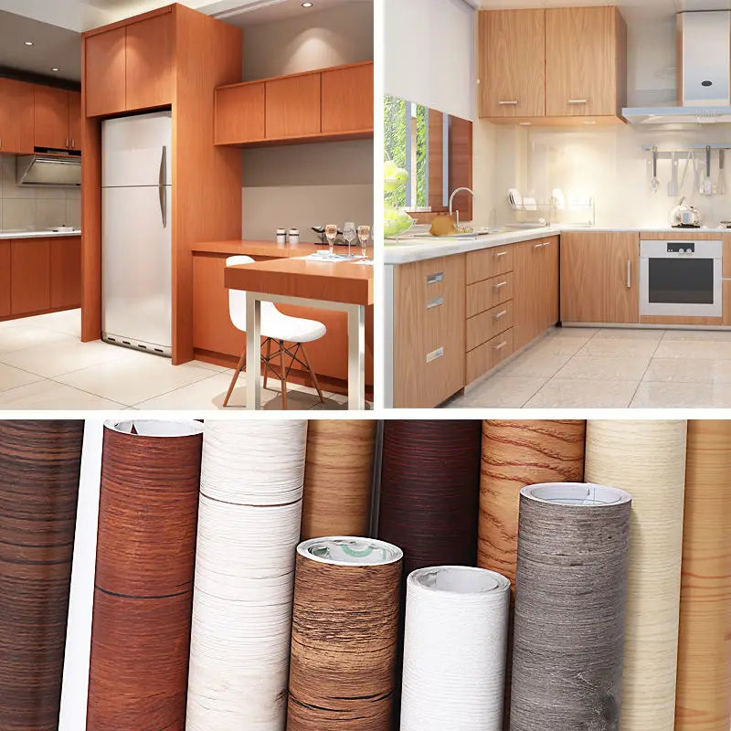 TimberFlex™ Wood Grain Self-Adhesive Vinyl Wrap