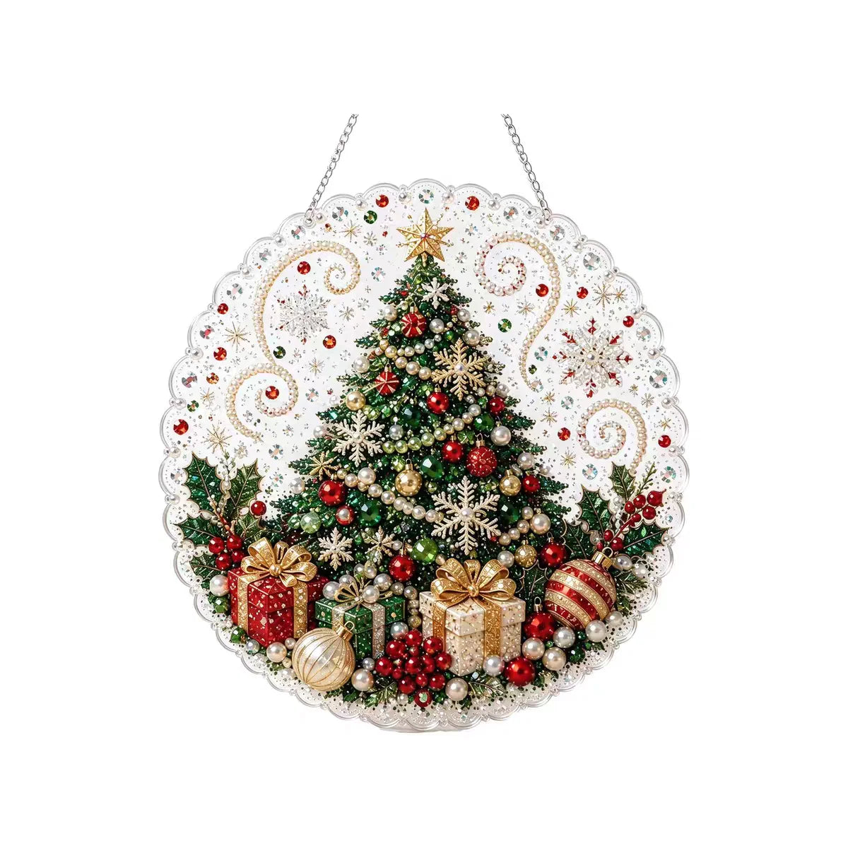 3D Pearl Christmas Suncatcher Kit