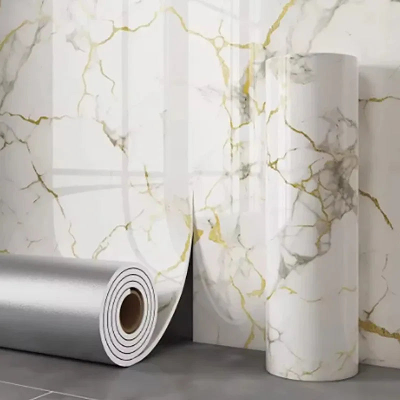 Peel & Stick Marble Wall Roll
