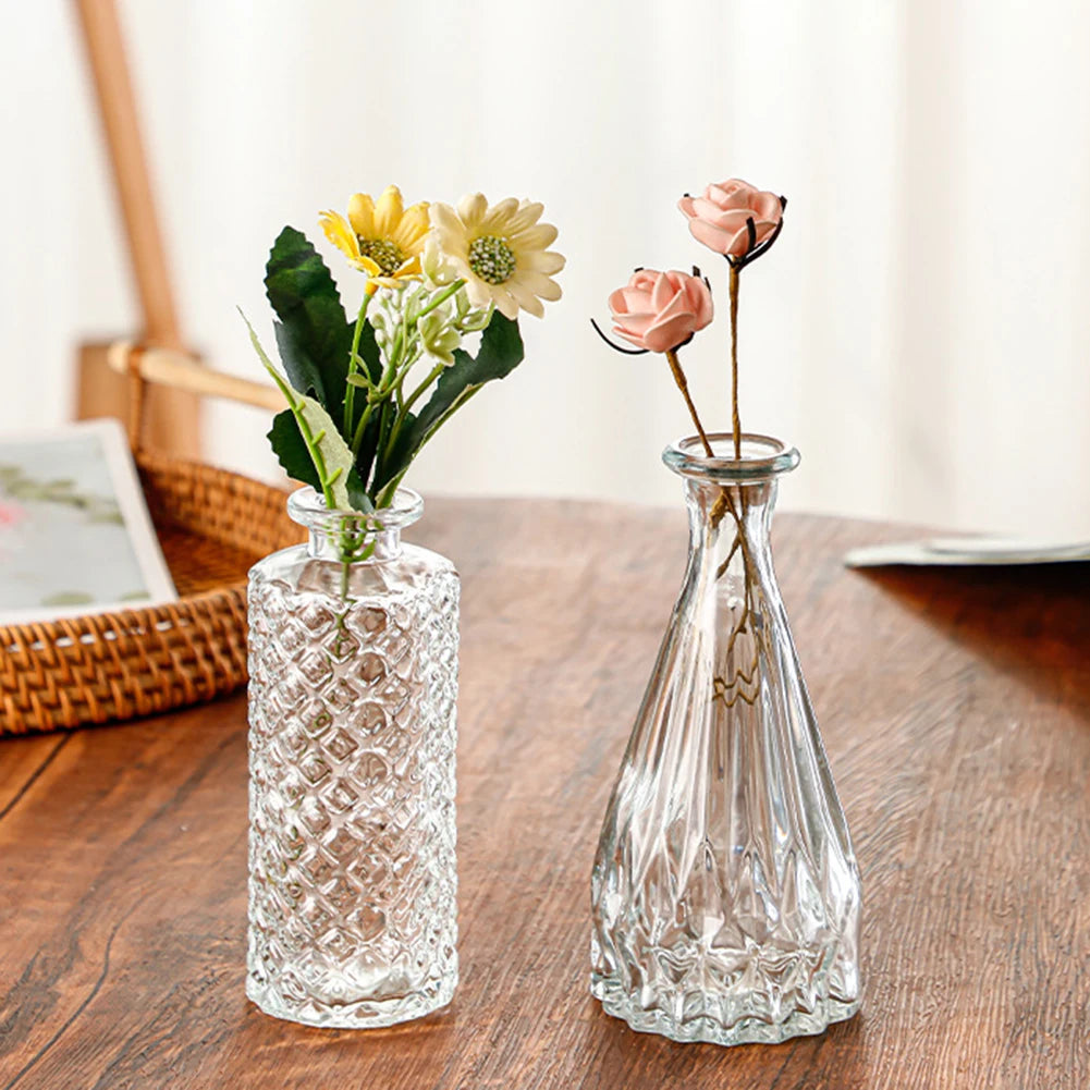 Maison Bloom™ French Glass Flower Pitcher
