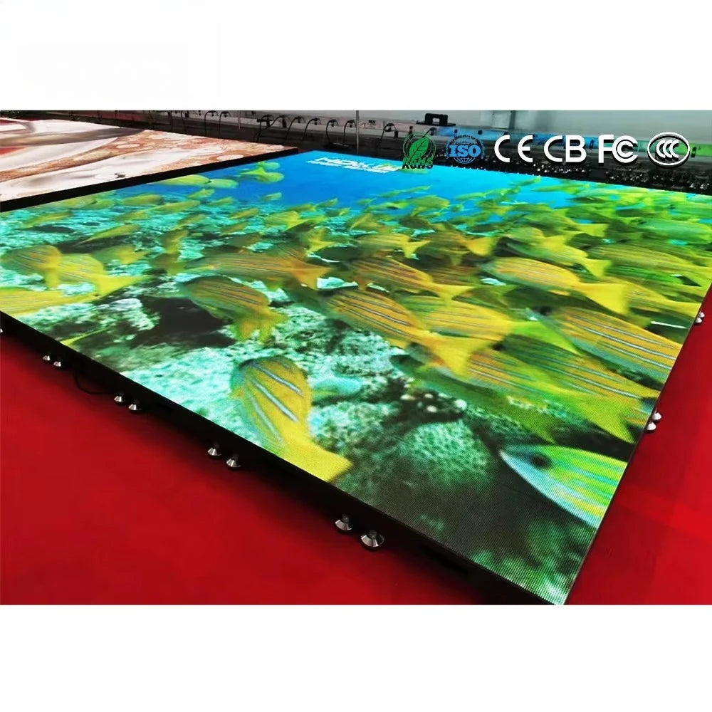 ChromaStep™ Interactive Full-Color Stage Floor Screen