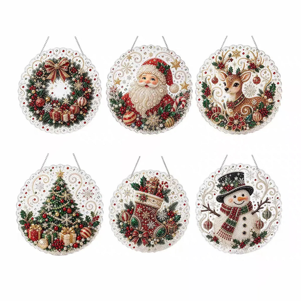 3D Pearl Christmas Suncatcher Kit