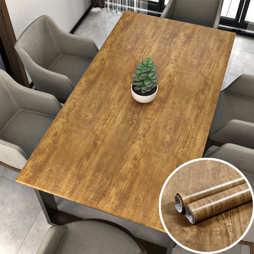 TimberFlex™ Wood Grain Self-Adhesive Vinyl Wrap