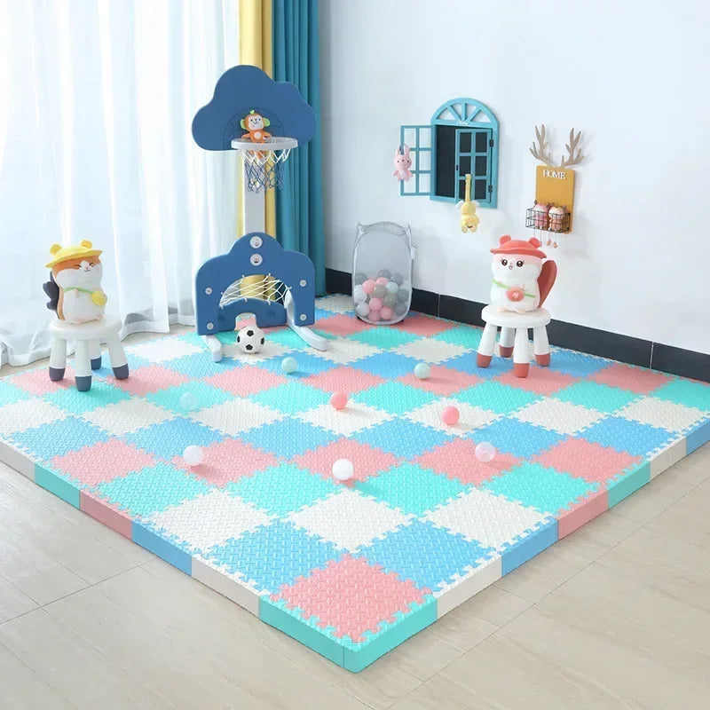 SoftGrid™ Interlocking Foam Play & Fitness Tiles