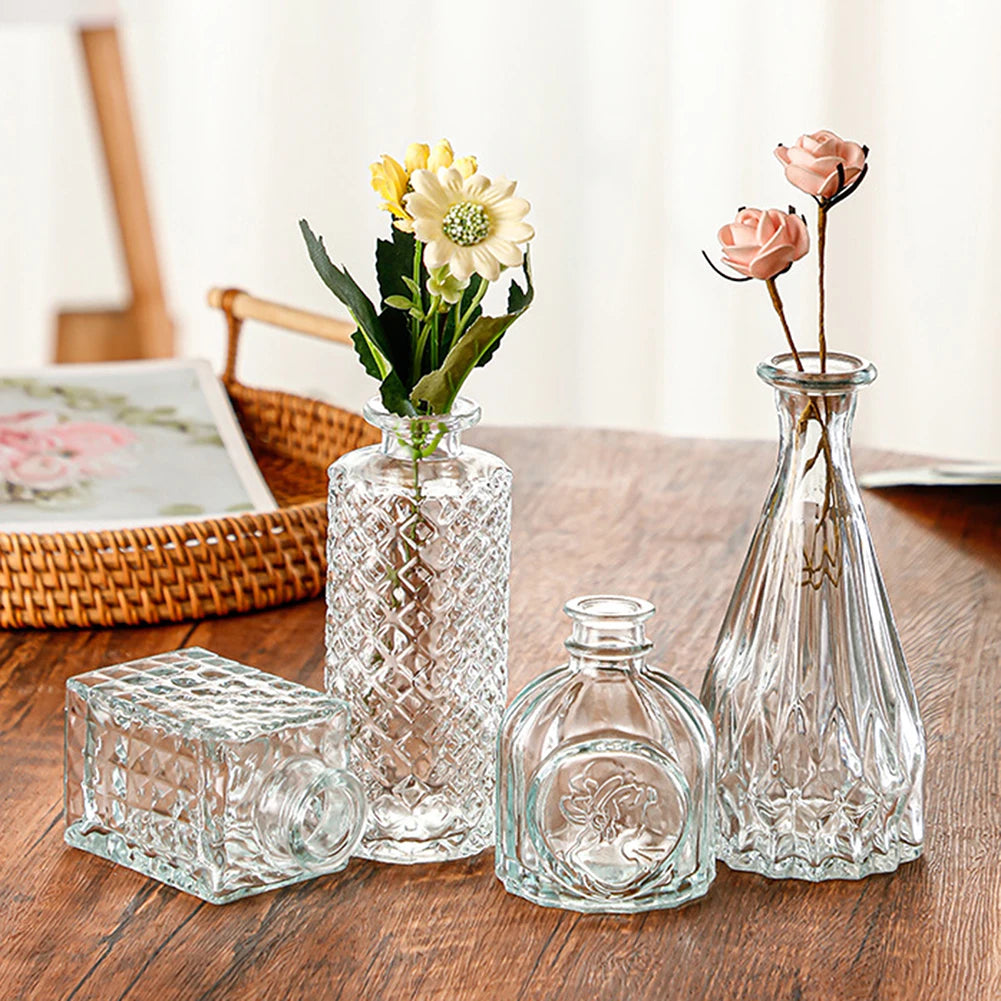 Maison Bloom™ French Glass Flower Pitcher