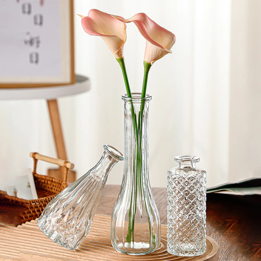 Maison Bloom™ French Glass Flower Pitcher