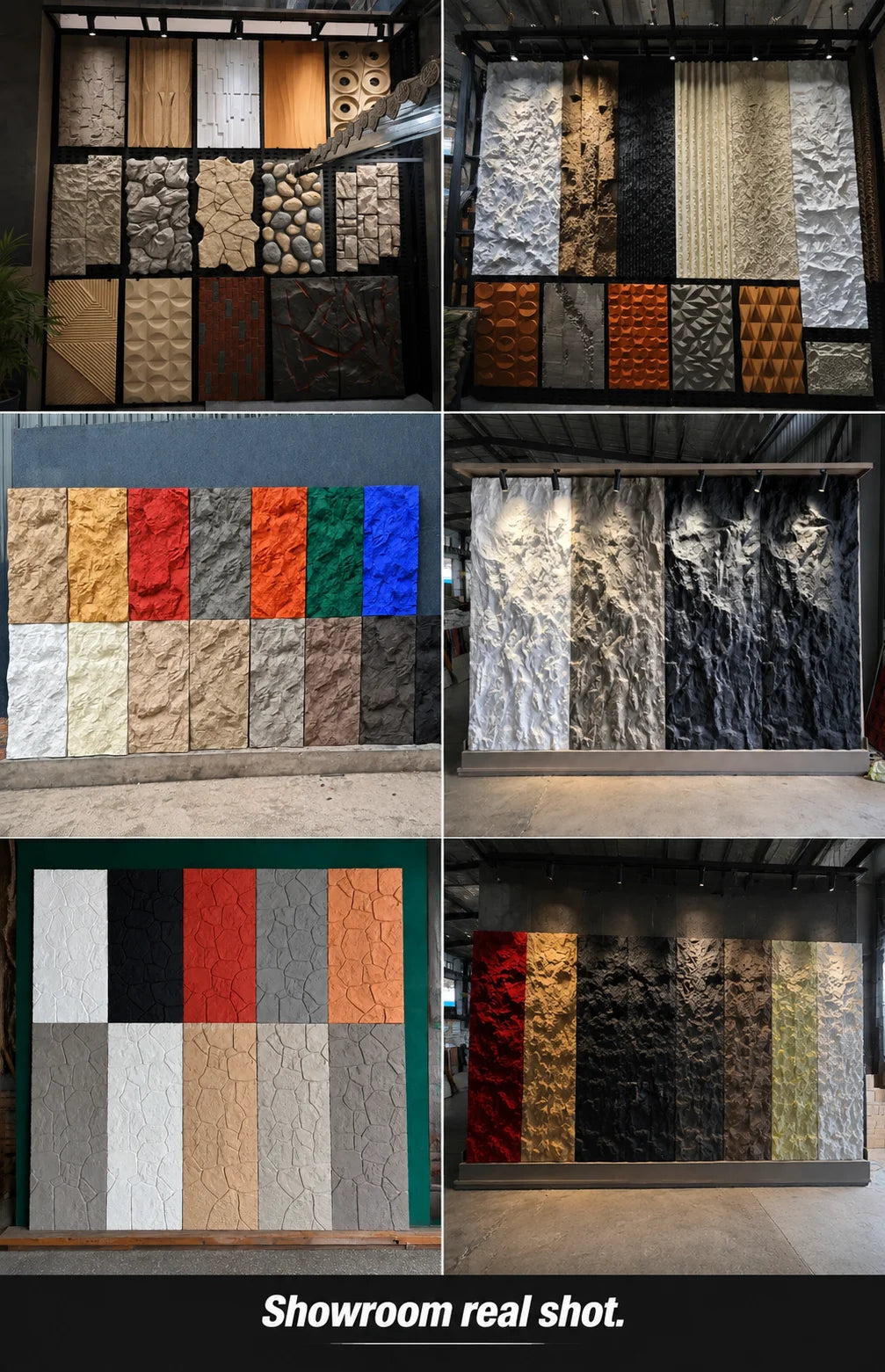 LuxeClad™ 3D PU Faux Stone Facade Panels