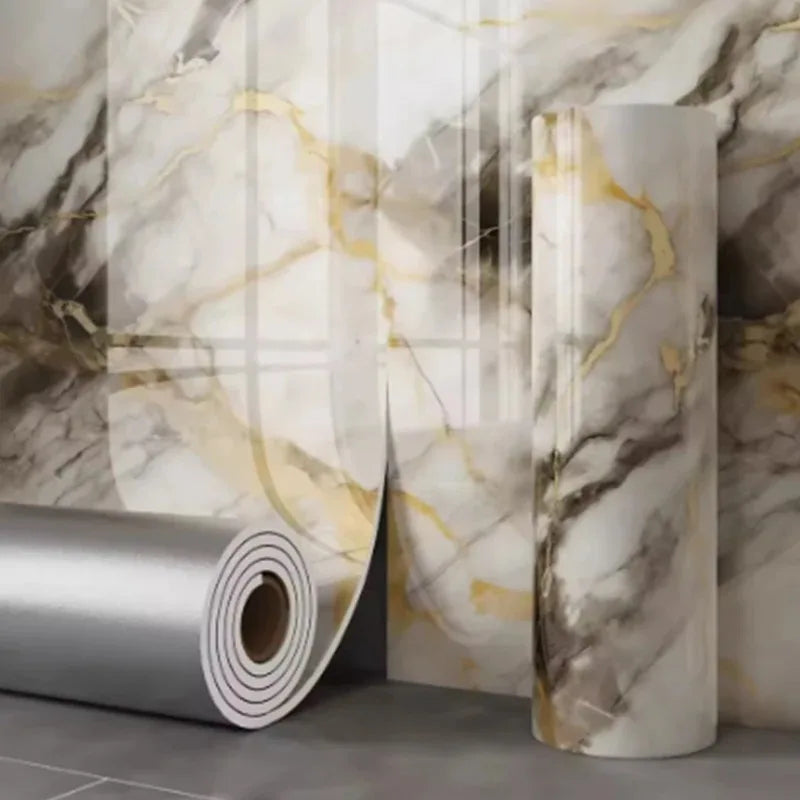 Peel & Stick Marble Wall Roll