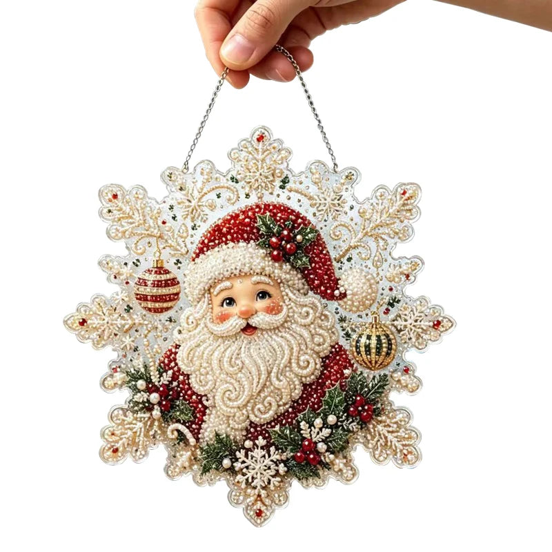 3D Pearl Christmas Suncatcher Kit