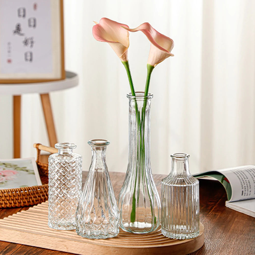 Maison Bloom™ French Glass Flower Pitcher