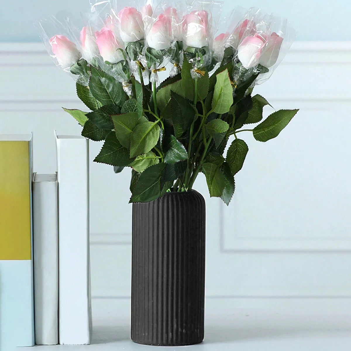 Store & Brand Names (Sleek, Modern & Catchy)

LineaVase

RibbedFlora

CeramicFlex

StudioStripe

CurveClay

ModRib Studio

Marketplace & Amazon SEO Titles (High Search Volume)

Striped Ceramic-Look Plastic Flower Vase – Sha