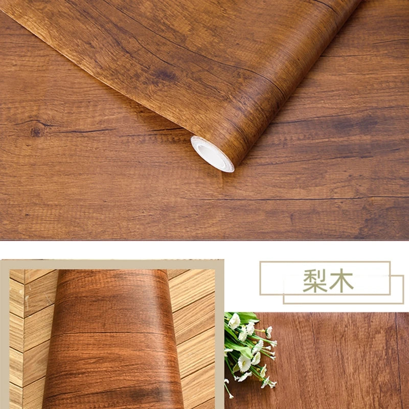 TimberFlex™ Wood Grain Self-Adhesive Vinyl Wrap