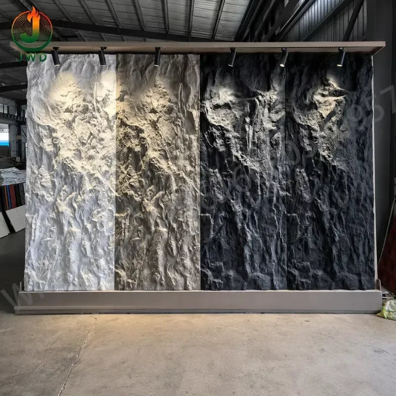 LuxeClad™ 3D PU Faux Stone Facade Panels