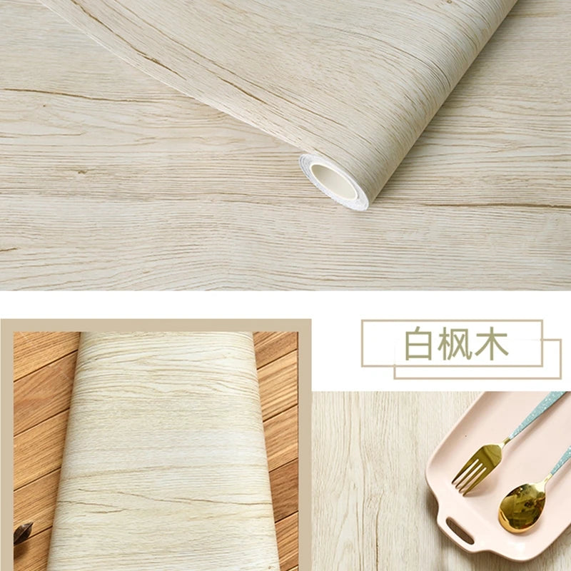 TimberFlex™ Wood Grain Self-Adhesive Vinyl Wrap