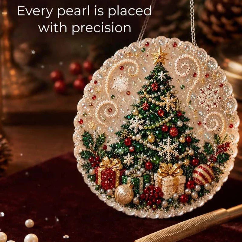 3D Pearl Christmas Suncatcher Kit