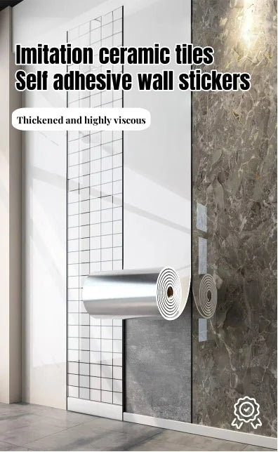 Peel & Stick Marble Wall Roll