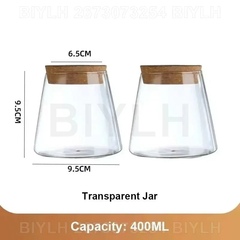 ClearRoot™ Hydroponic Glass Planter with Tray