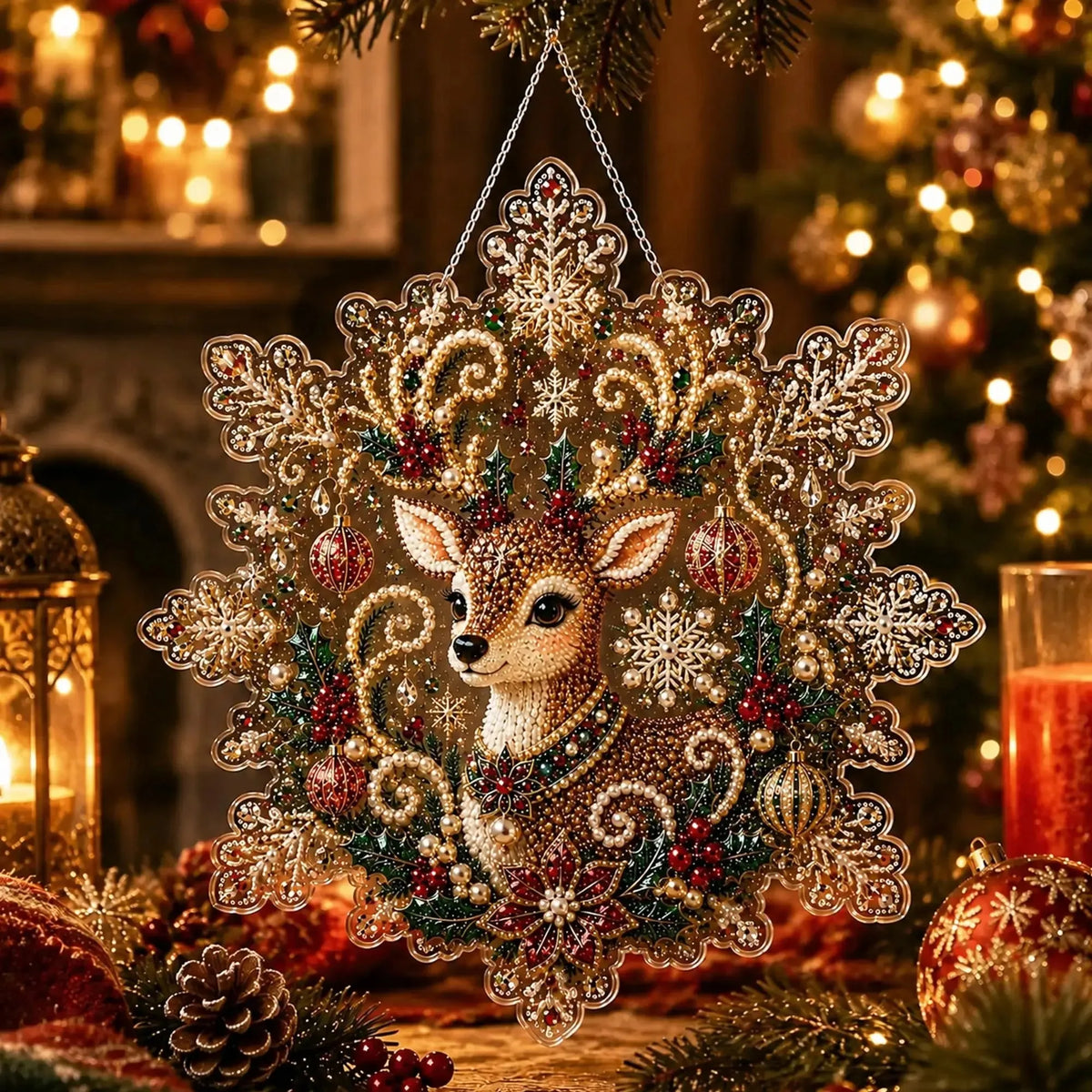 DIY Santa Pearl Art Kit