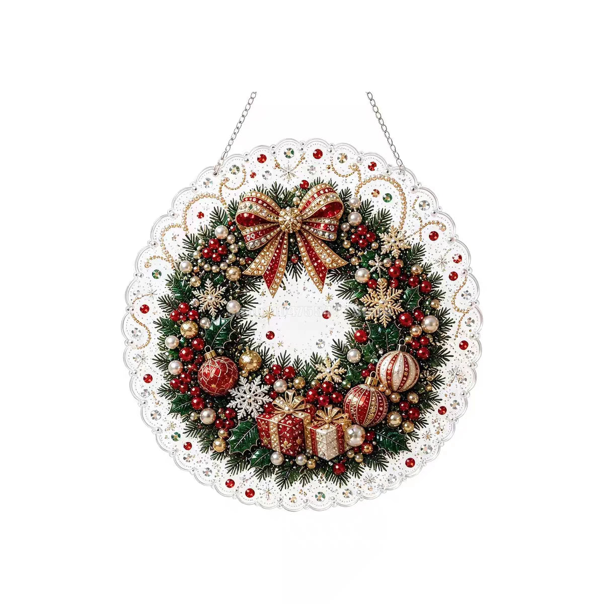3D Pearl Christmas Suncatcher Kit