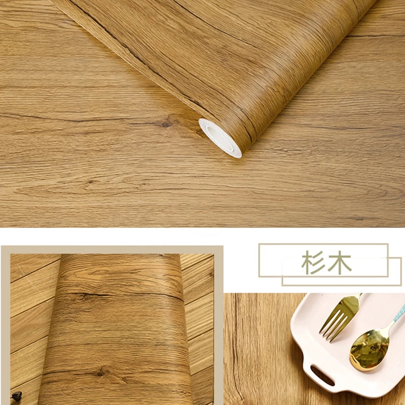 TimberFlex™ Wood Grain Self-Adhesive Vinyl Wrap