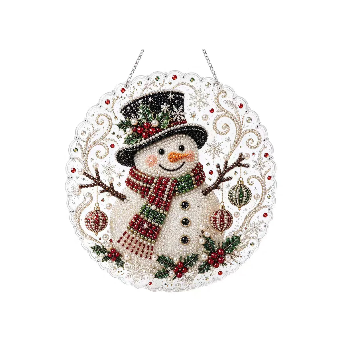 3D Pearl Christmas Suncatcher Kit