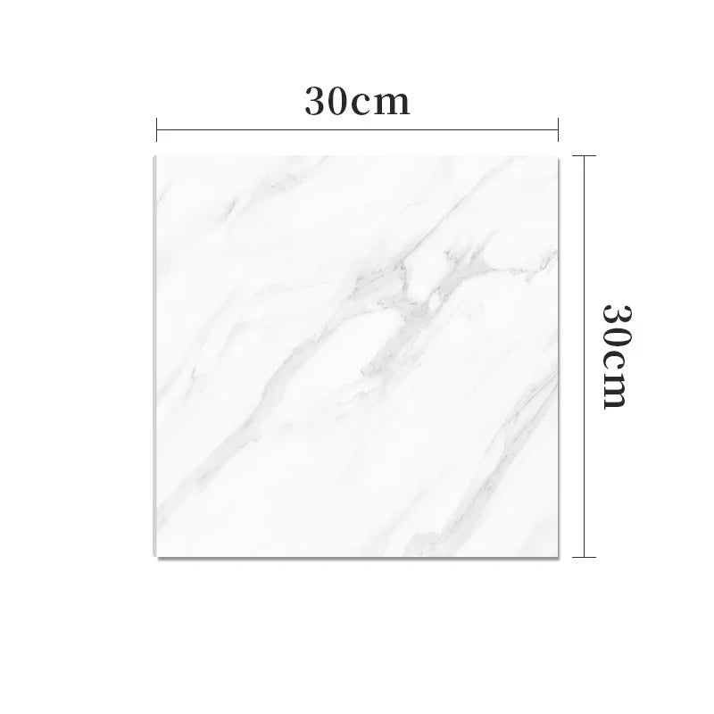Premium Waterproof PVC Marble Tile Stickers – Self-Adhesive Wall & Floor Decals (10–50 Pack)