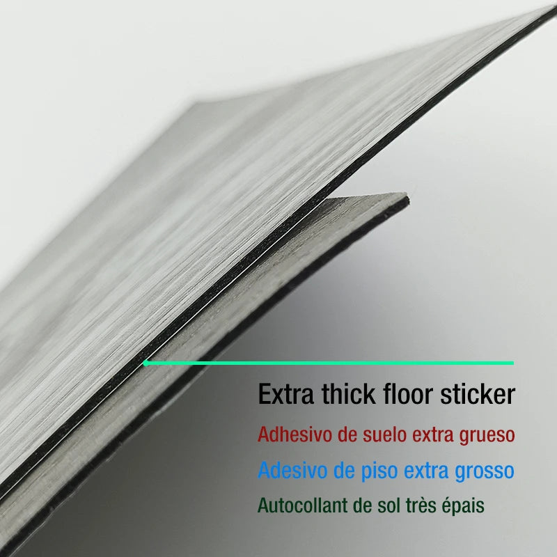 Ultra-Durable Wood Grain Self-Adhesive Vinyl Tiles