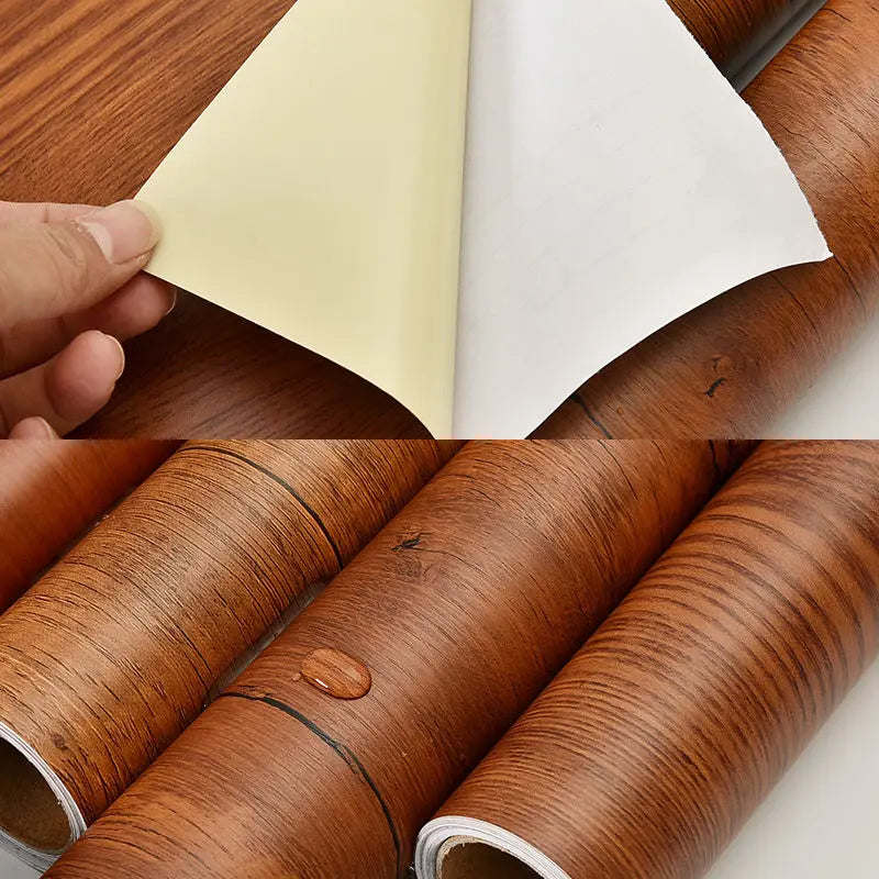 TimberFlex™ Wood Grain Self-Adhesive Vinyl Wrap