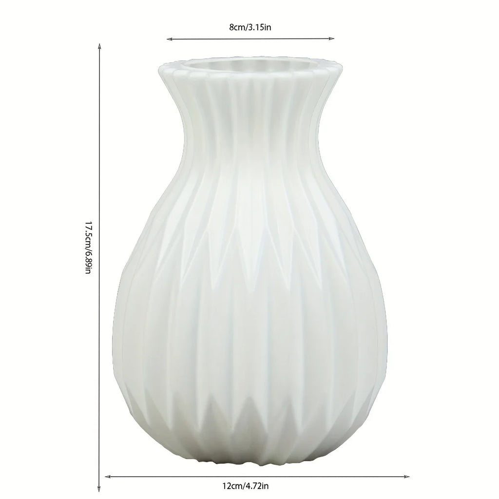 ModCeramic™ Shatterproof Minimalist Plastic Vase