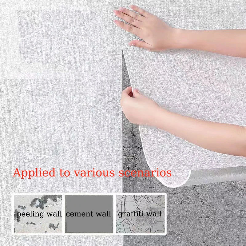 SoftClad™ Thickened Linen-Look Waterproof Wall Stickers